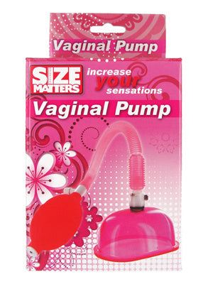 Size Matters Vaginal Pump and Cup Set - Heightened Sensitivity