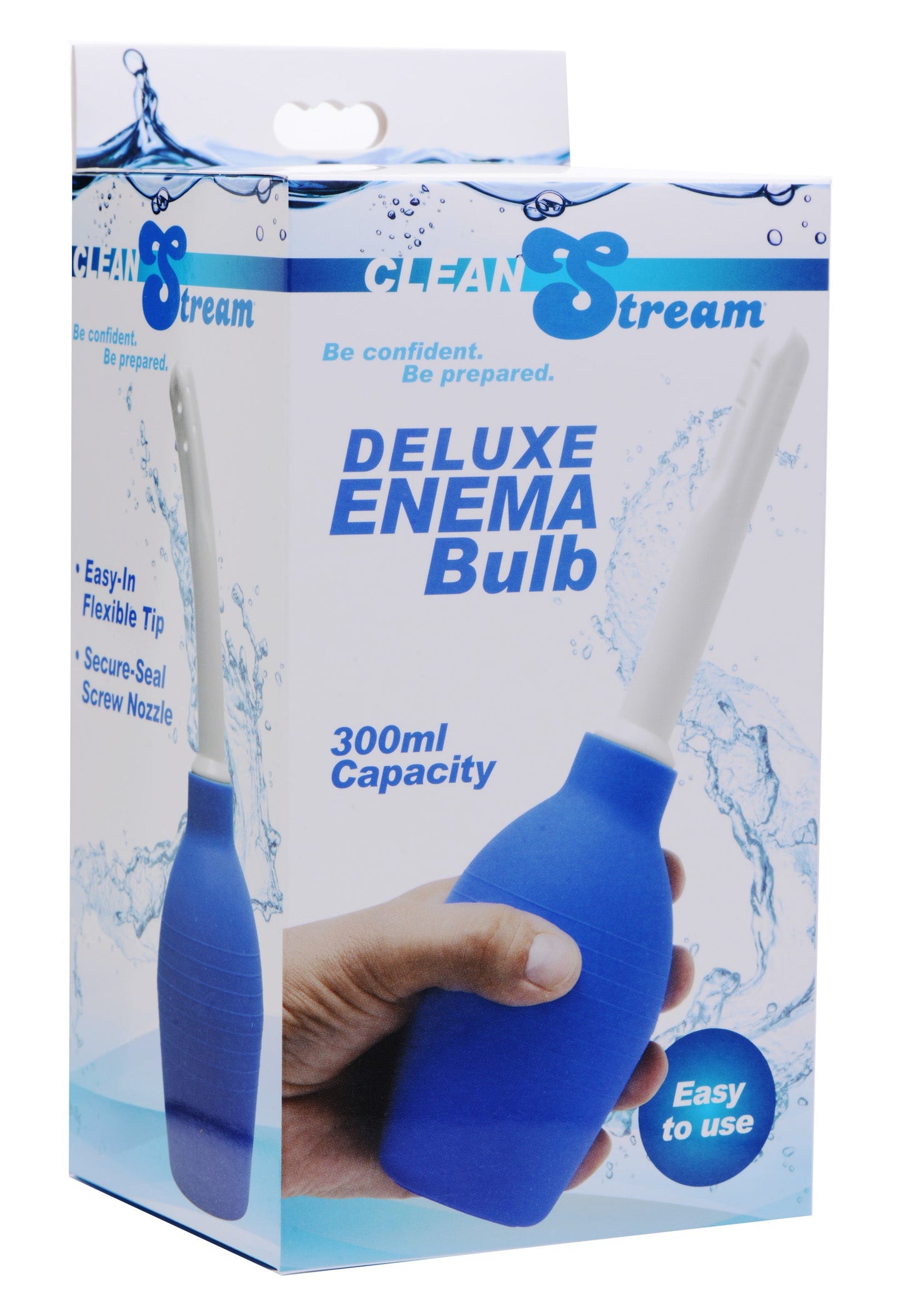 Cleanstream Deluxe Enema Bulb - Blue
