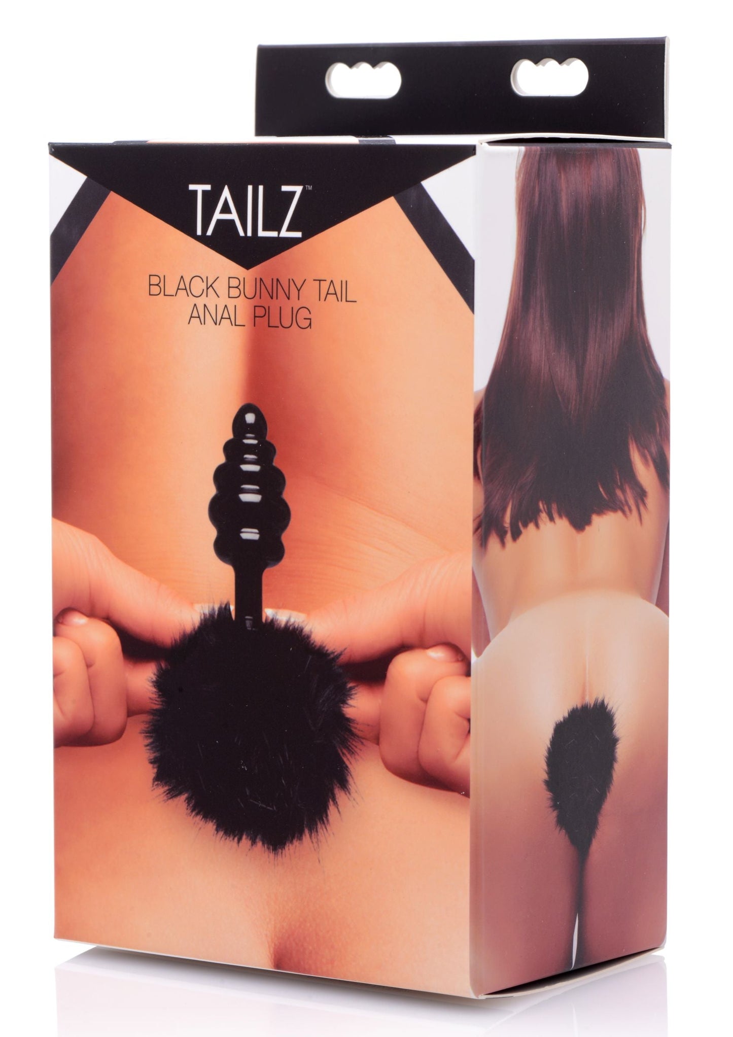 Tailz Black Bunny Anal Plug with Tail