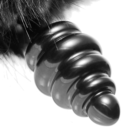 Tailz Black Bunny Anal Plug with Tail