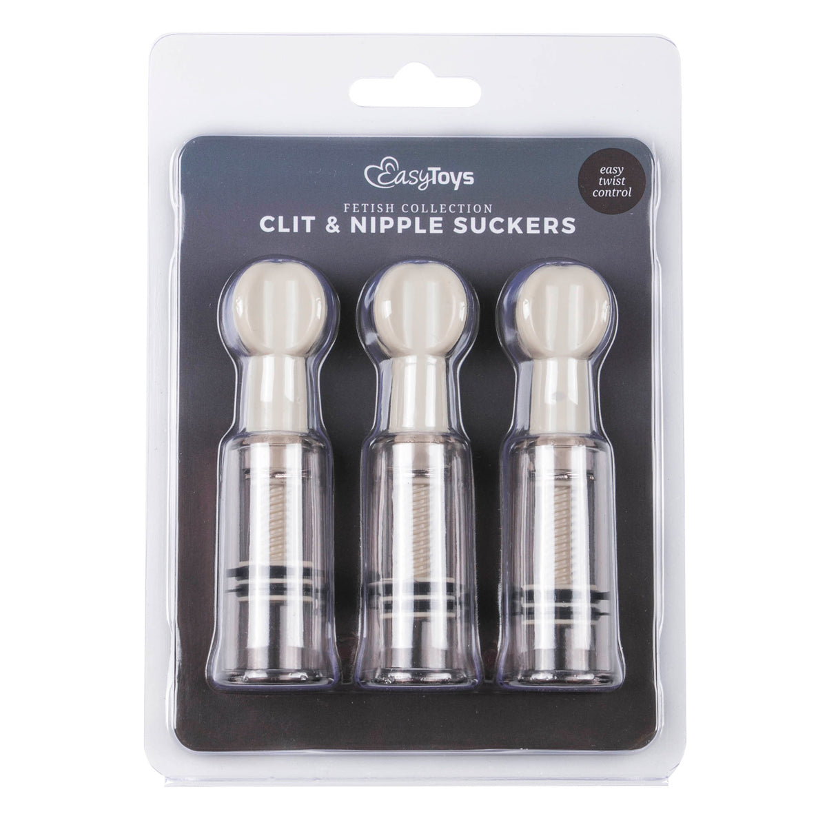 Fetish Collection Nipple and Clit Suckers - 3 Piece Set