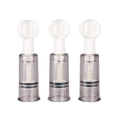 Fetish Collection Nipple and Clit Suckers - 3 Piece Set