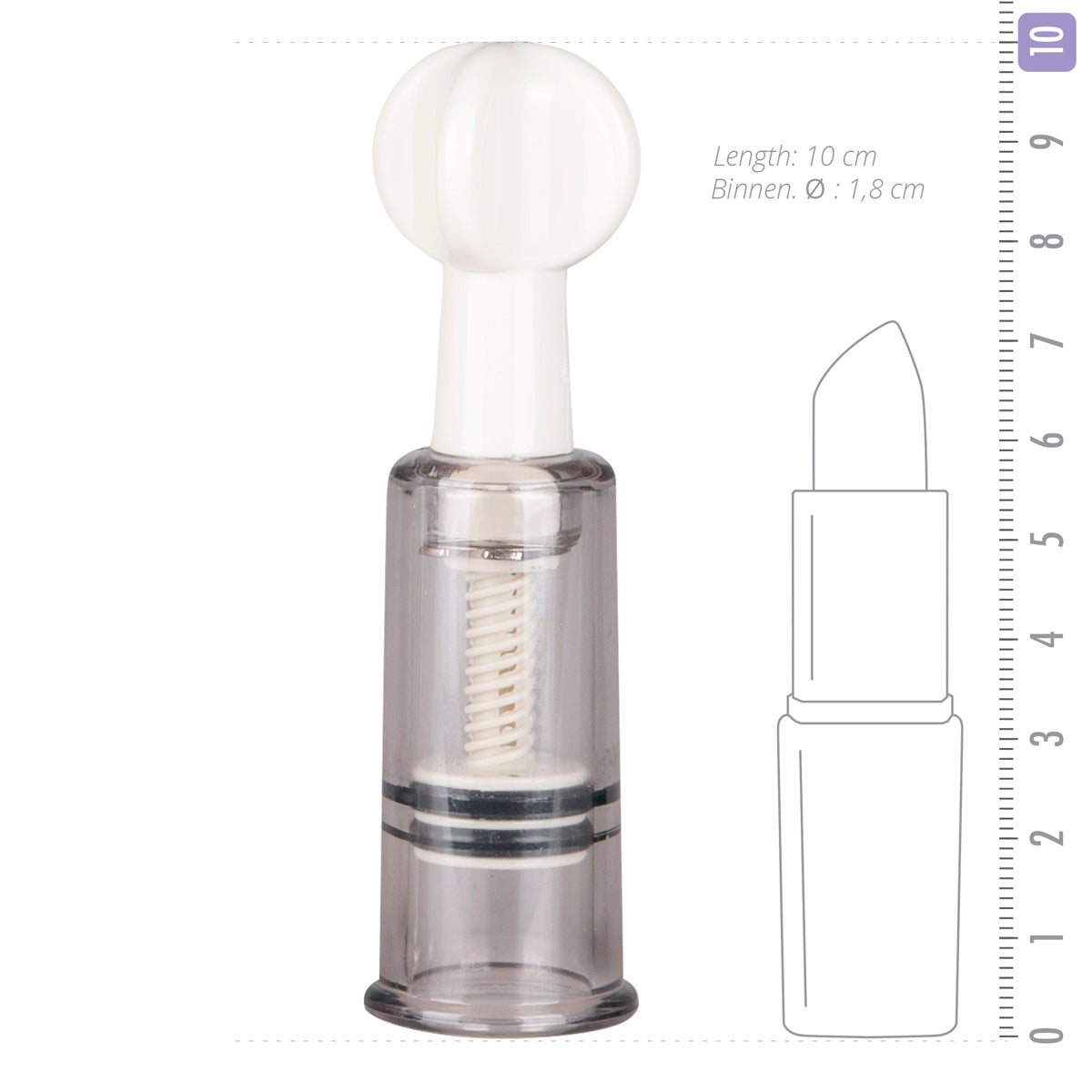 Fetish Collection Nipple and Clit Suckers - 3 Piece Set