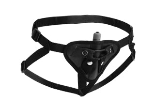 Strap U Sutra Fleece Lined Harness with Vibrator Pouch