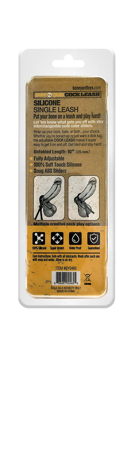 Boneyard Cock Leash - Black