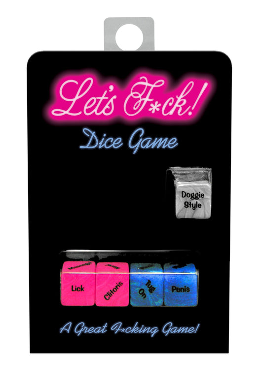 Kheper Games Couples Dice Game - Lets F*Ck