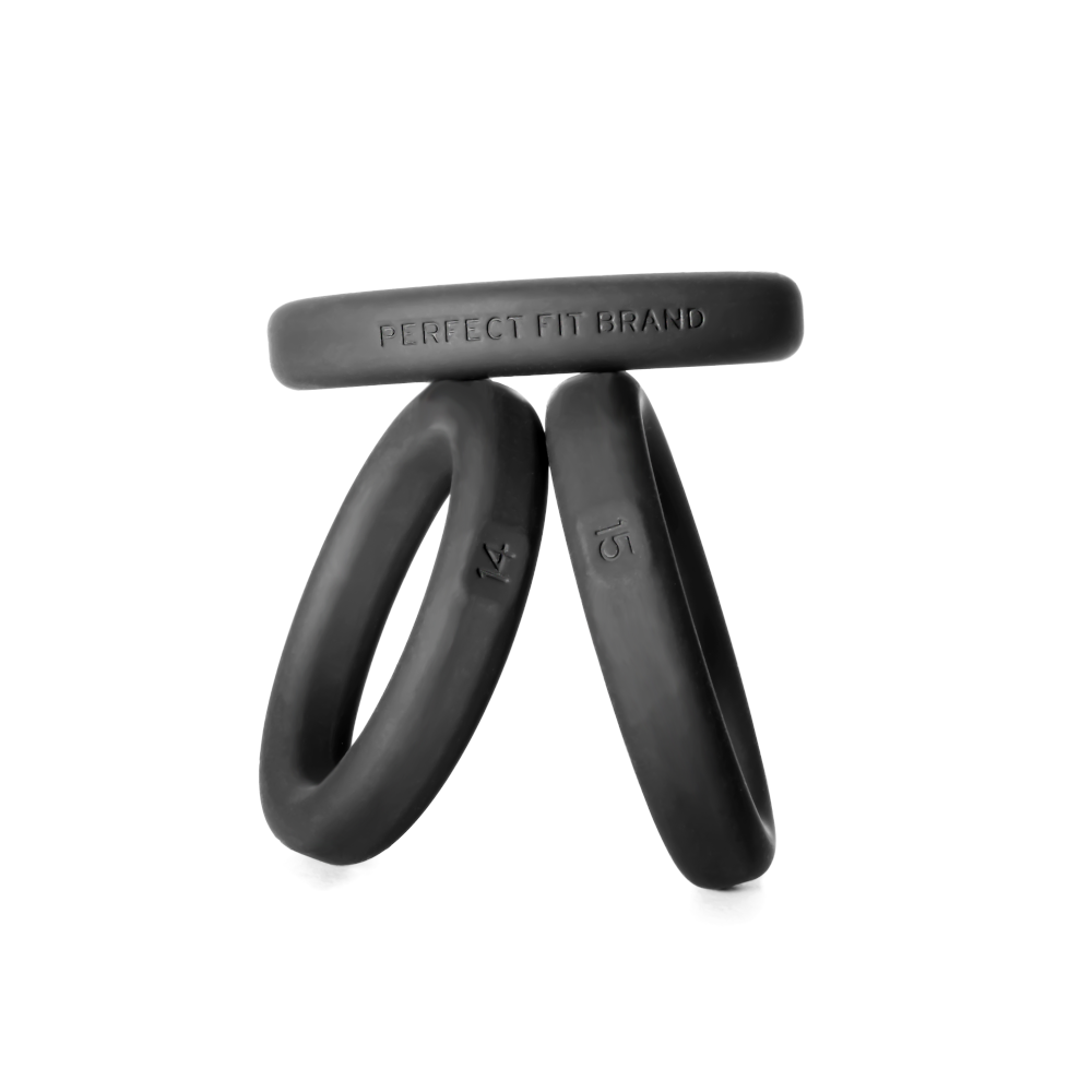 Perfectfit Xact-Fit Silicone Rings - Medium 3 Kit