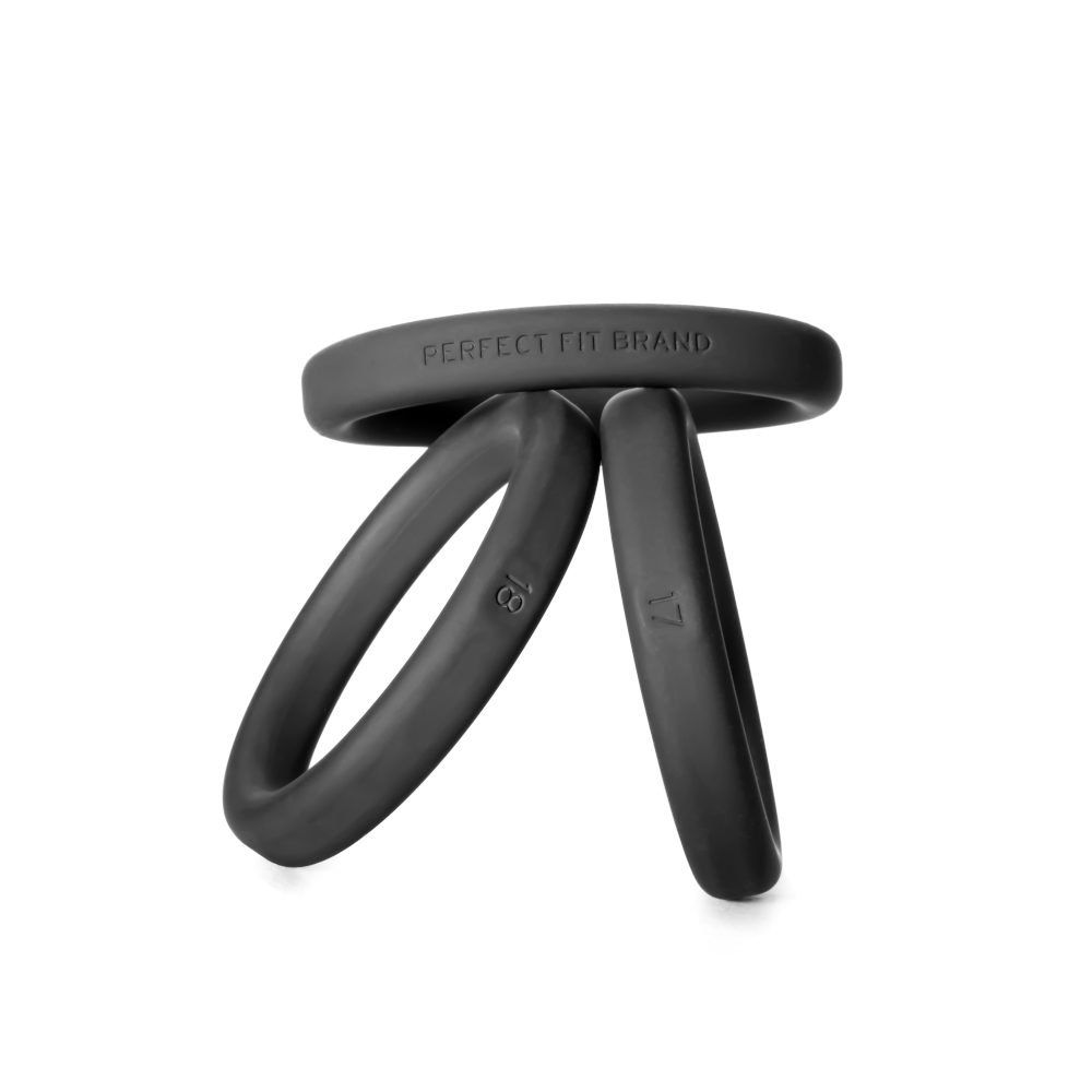 Perfectfit Xact-Fit Silicone Rings - Medium 3 Kit
