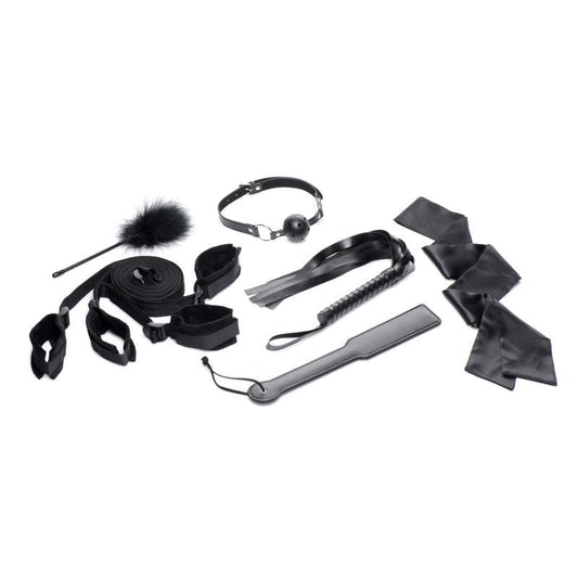 Strict Bed Restraint Bondage Kit - Complete BDSM Set
