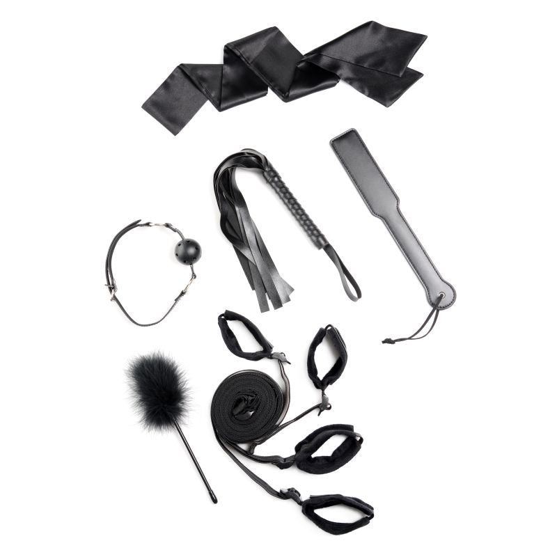 Strict Bed Restraint Bondage Kit - Complete BDSM Set