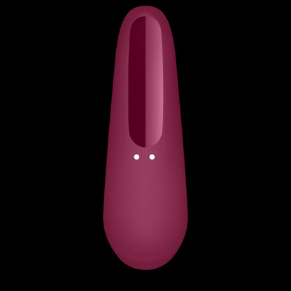 Satisfyer Curvy 1+ Clitoral Stimulator - Bluetooth, Pressure Waves
