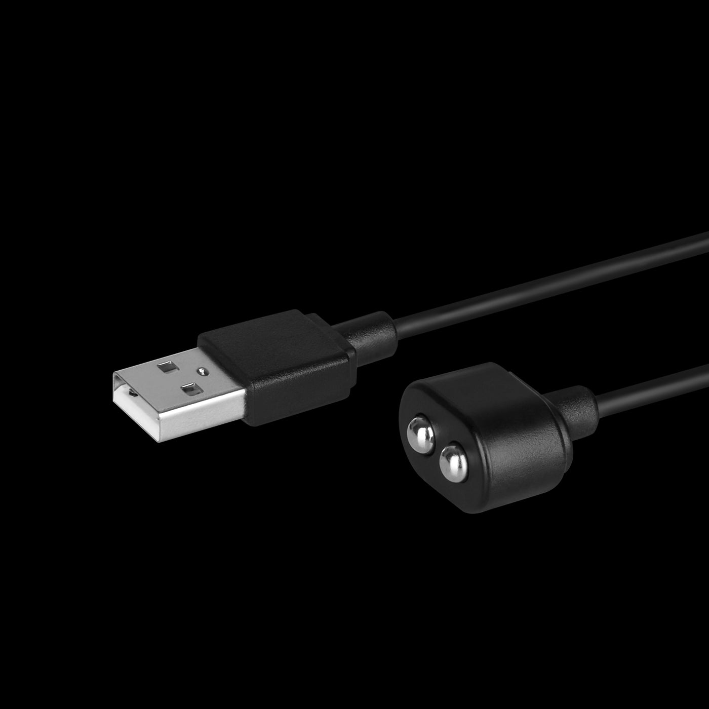 Satisfyer USB Charging Cable - Black Magnetic Charger