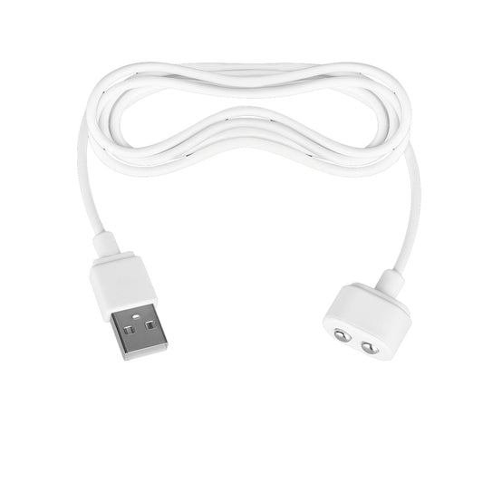 Satisfyer USB Charging Cable - White Magnetic Charger