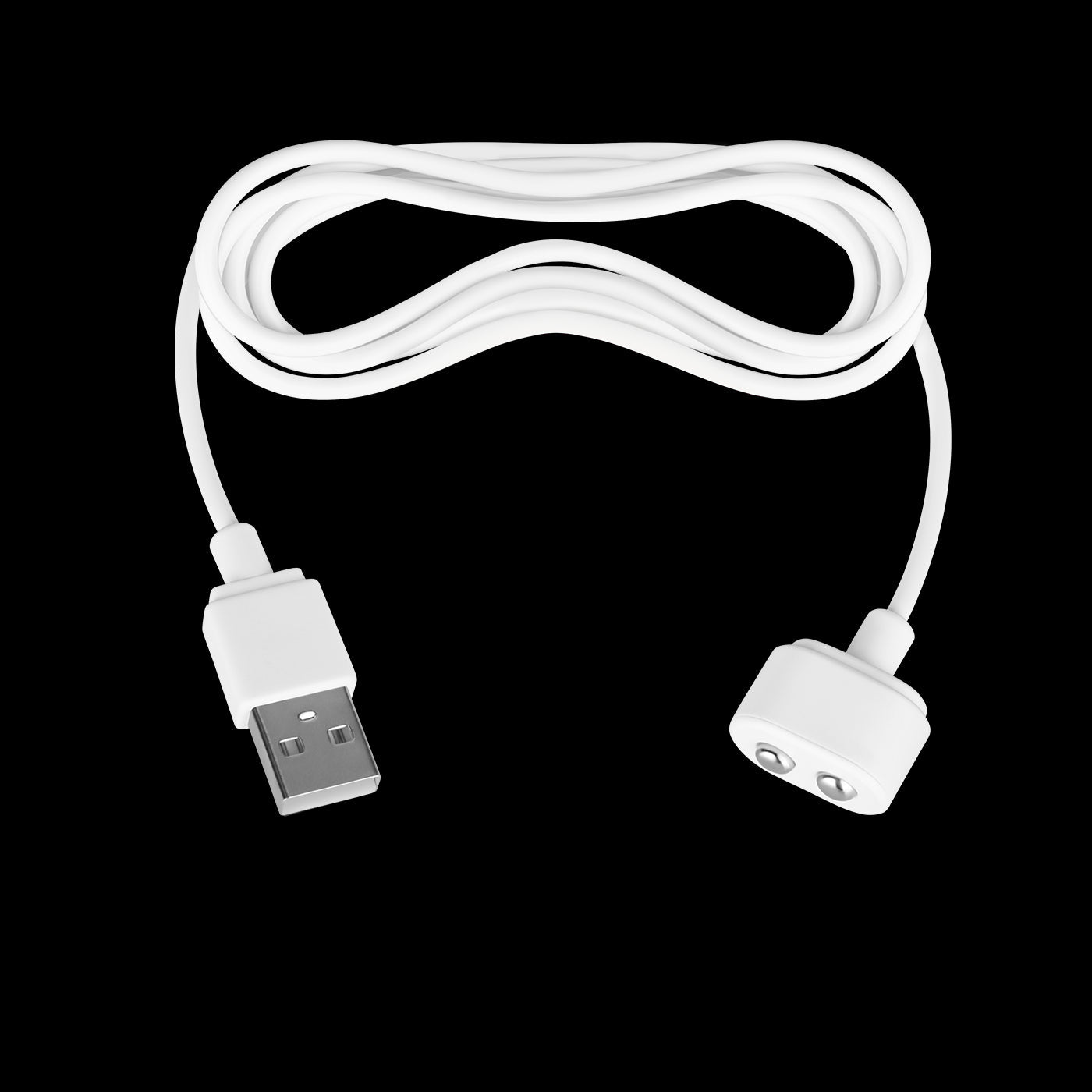 Satisfyer USB Charging Cable - White Magnetic Charger