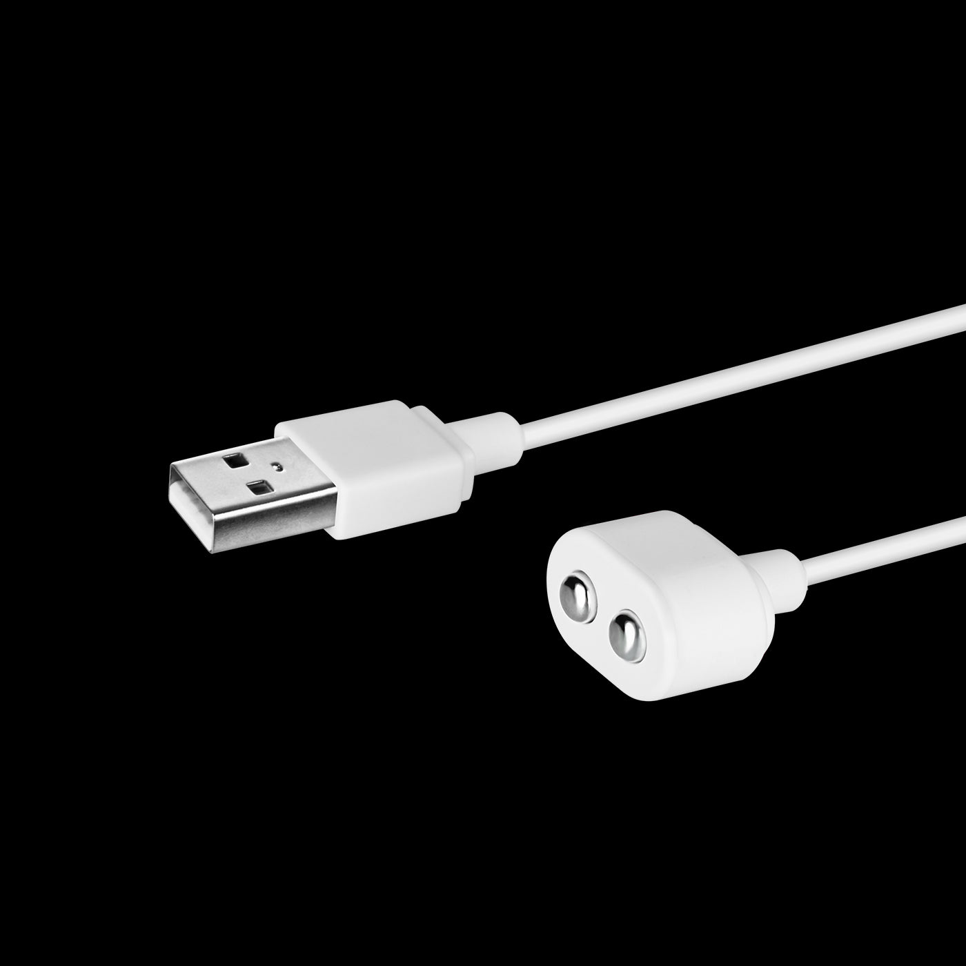 Satisfyer USB Charging Cable - White Magnetic Charger