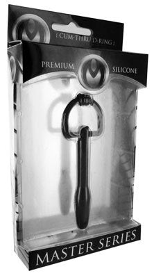 Master Series The Hallows Cum Thru D Ring Penis Plug - Urethral Play