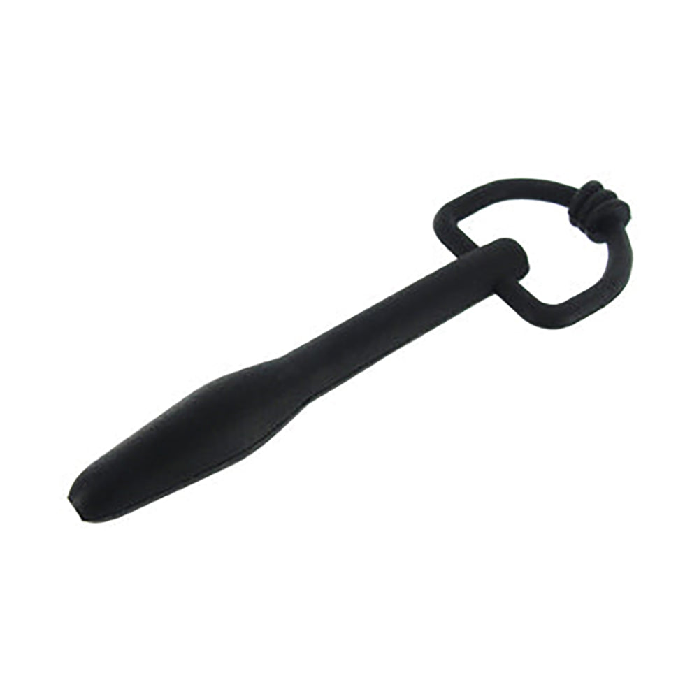 Master Series The Hallows Cum Thru D Ring Penis Plug - Urethral Play