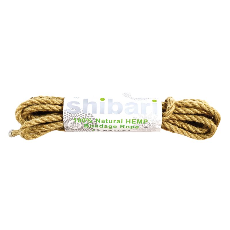 Shibari 100% Natural Hemp Rope 5M - Brown