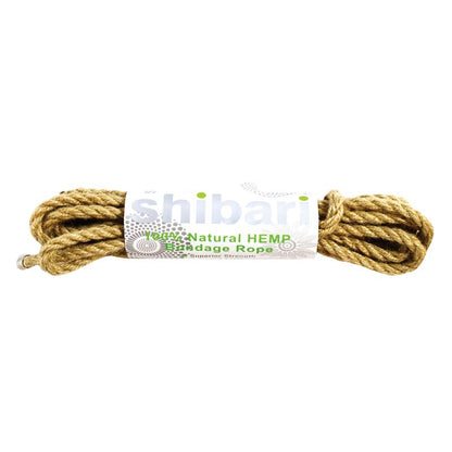 Shibari 100% Natural Hemp Rope 5M - Brown