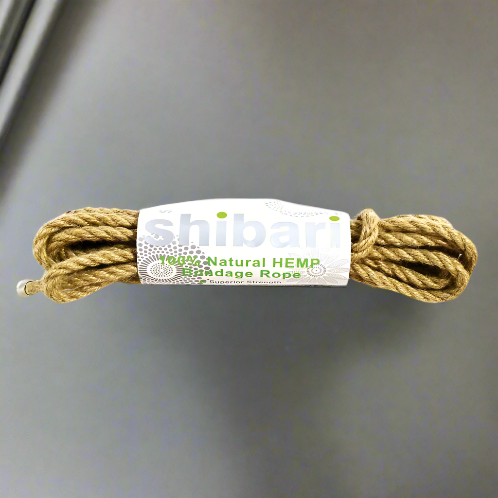 Shibari 100% Natural Hemp Rope 5M - Brown