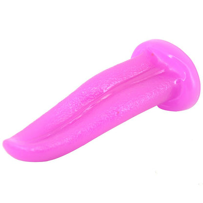 Tongue-Shaped Anal Plug - Black