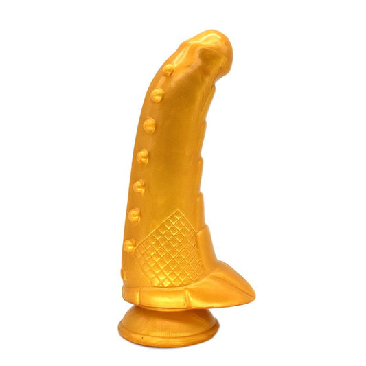 Hunchback Dildo Gold - Premium Silicone, Ergonomic Design