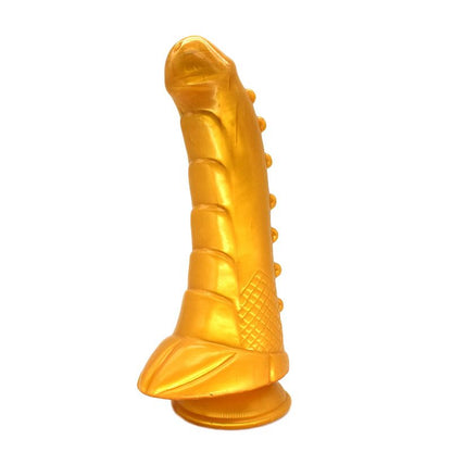 Hunchback Dildo Gold - Premium Silicone, Ergonomic Design