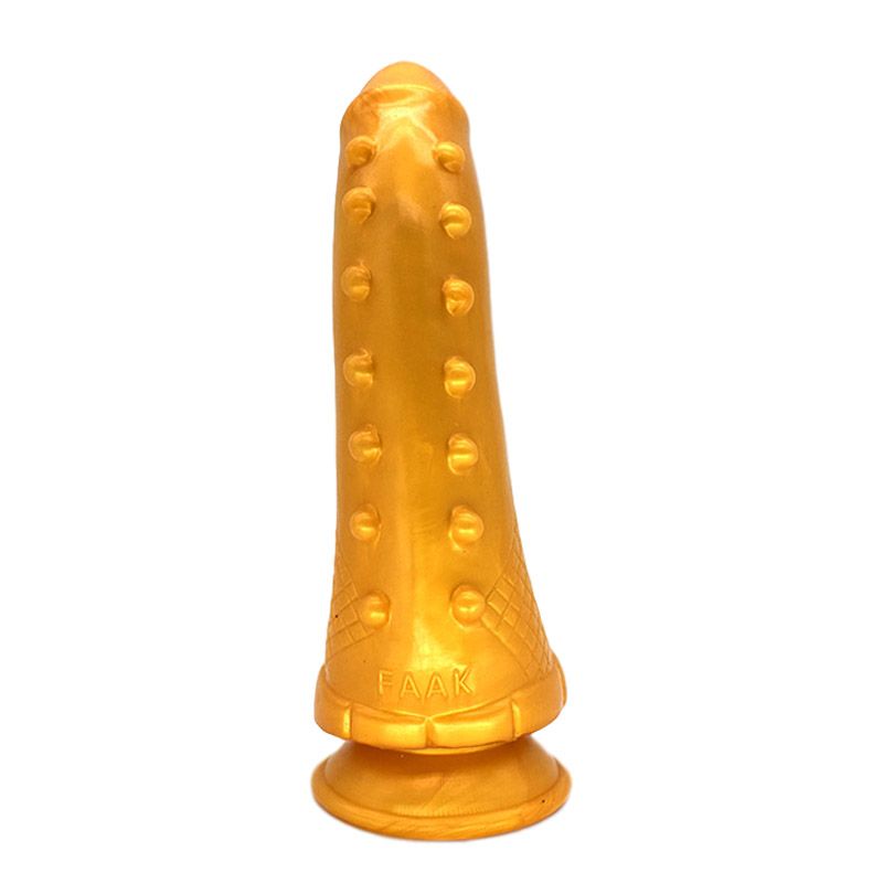 Hunchback Dildo Gold - Premium Silicone, Ergonomic Design