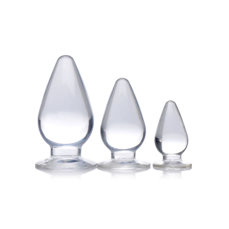 Triple Cones Anal Plug Set - 3 Sizes for Ultimate Pleasure