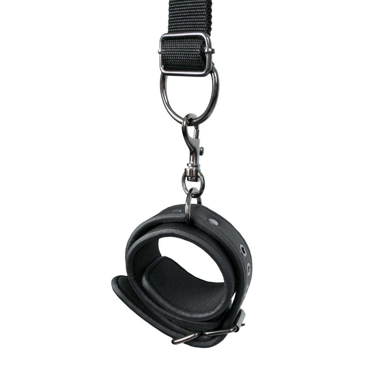 Fetish Collection Faux Leather Over The Door Wrist Cuffs – Beginner Bondage