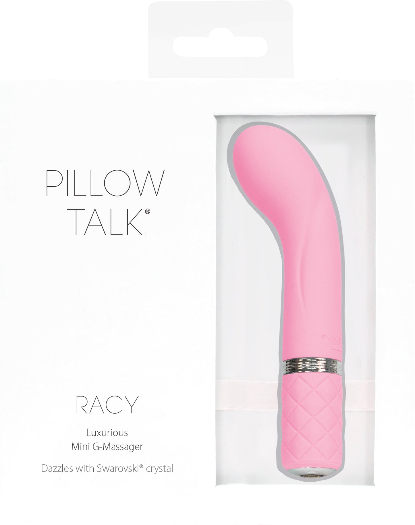 Pillow Talk Racy Vibrator for G-Spot Pleasure in Pink