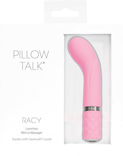 Pillow Talk Racy Vibrator for G-Spot Pleasure in Pink