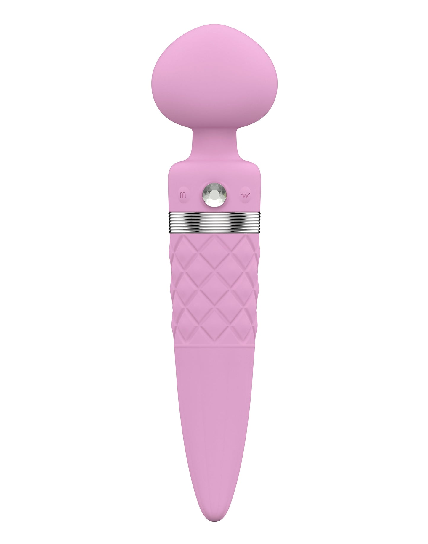 Pillow Talk Sultry Dual-Ended Warming Massager in Pink