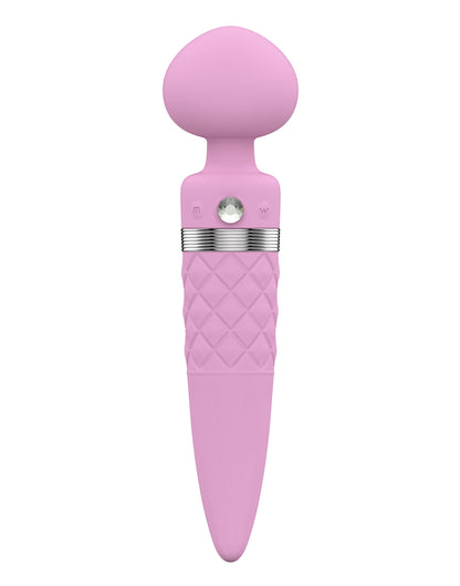 Pillow Talk Sultry Dual-Ended Warming Massager in Pink