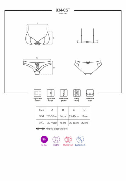 Naughty Nurse Costume Set for Playful Roleplay