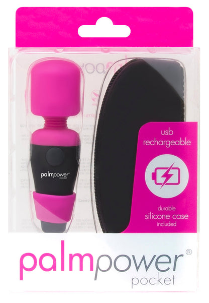 Palmpower Pocket Mini Vibrator - Silicone, Travel-Sized
