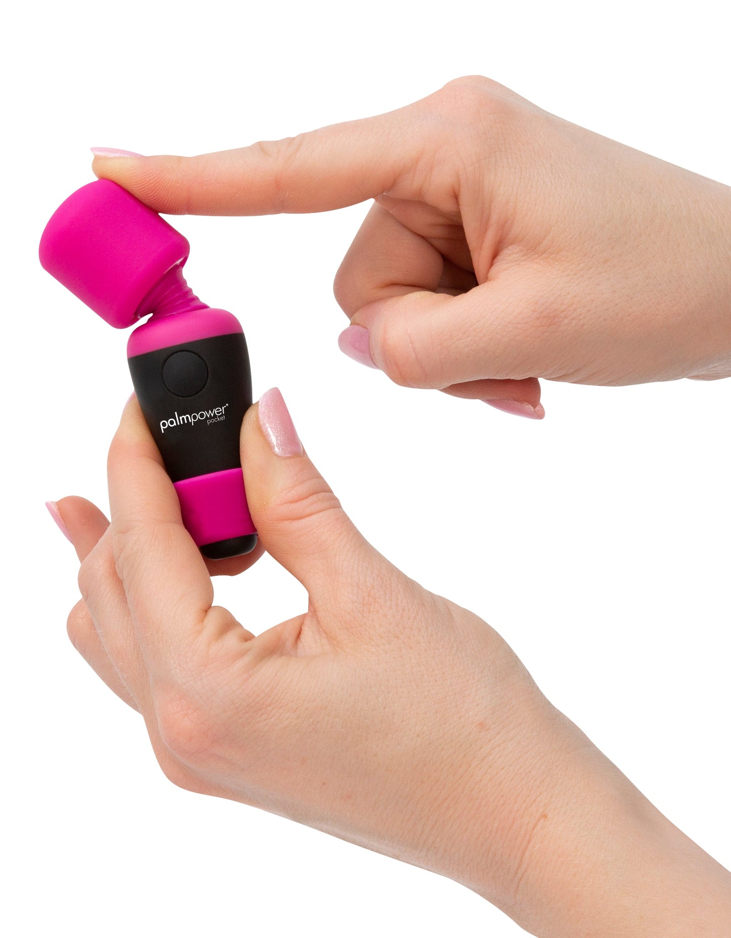 Palmpower Pocket Mini Vibrator - Silicone, Travel-Sized