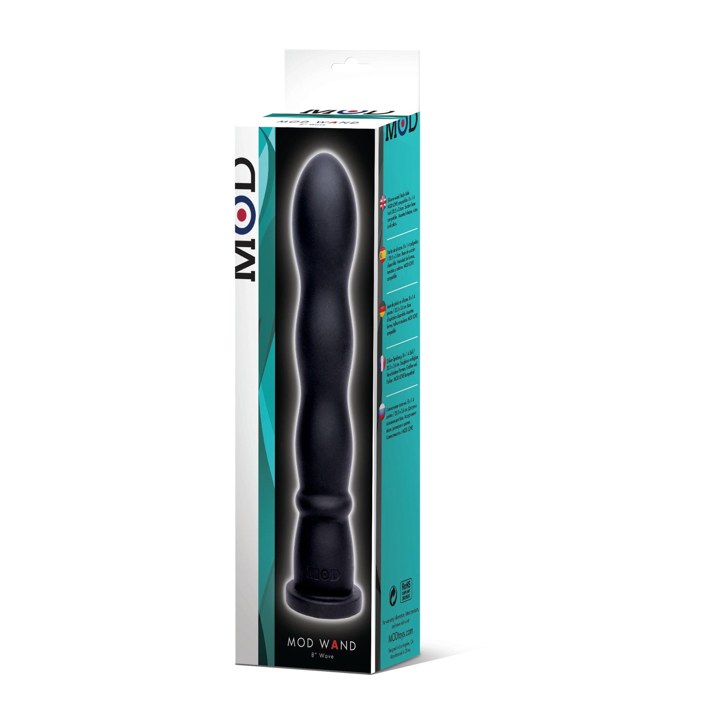 Mod Love Silicone Wand - 19.05 cm, 100% Silicone