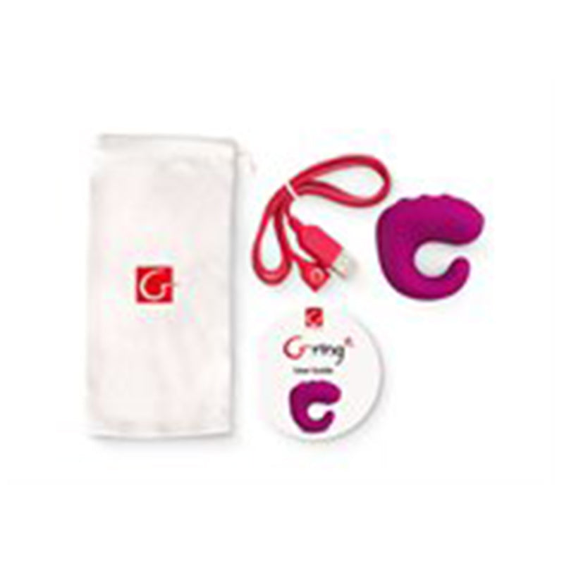 Gvibe Gring XL Finger Vibrator in Sweet Raspberry
