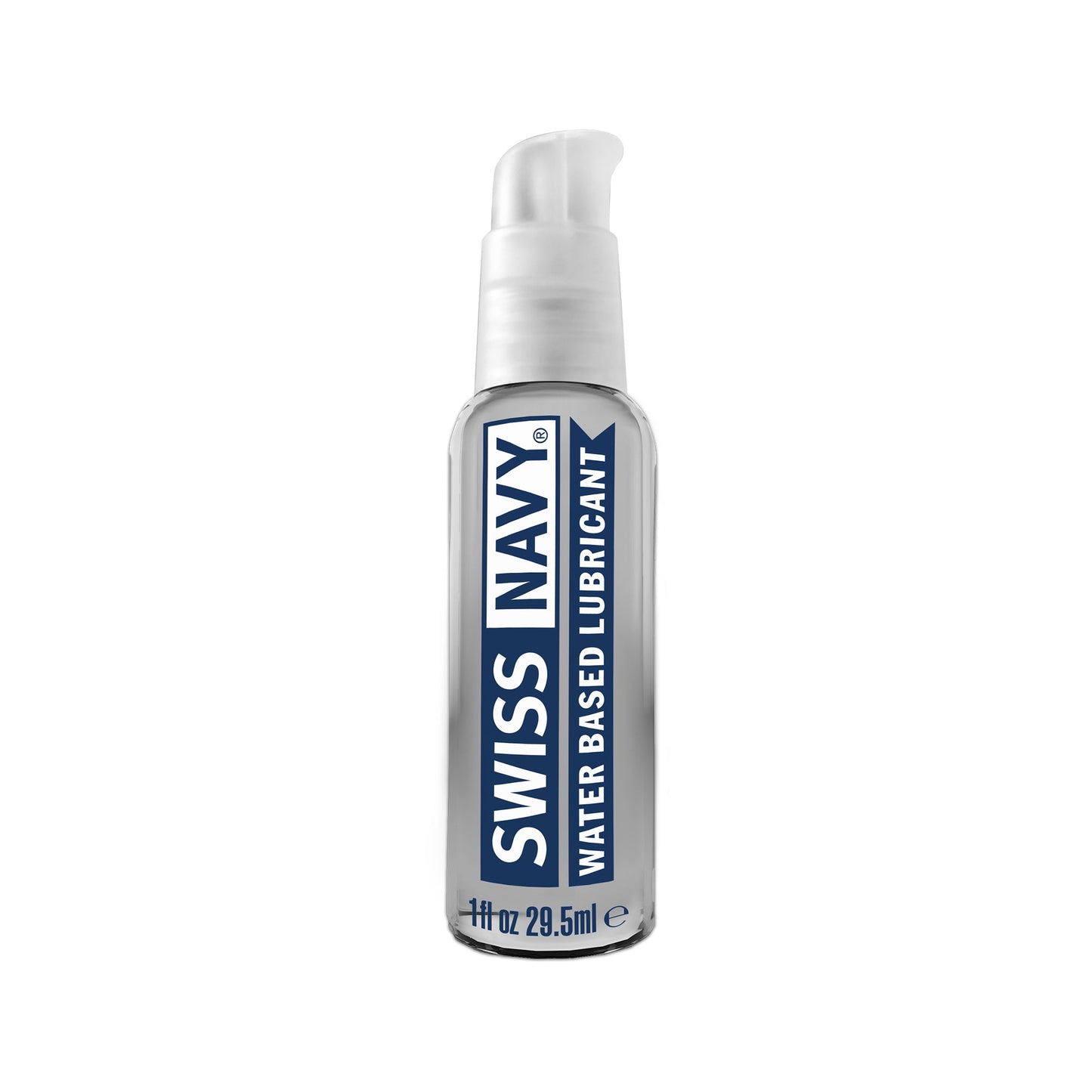 Swiss Navy Water-Based Lubricant - 1oz for Smooth Pleasure