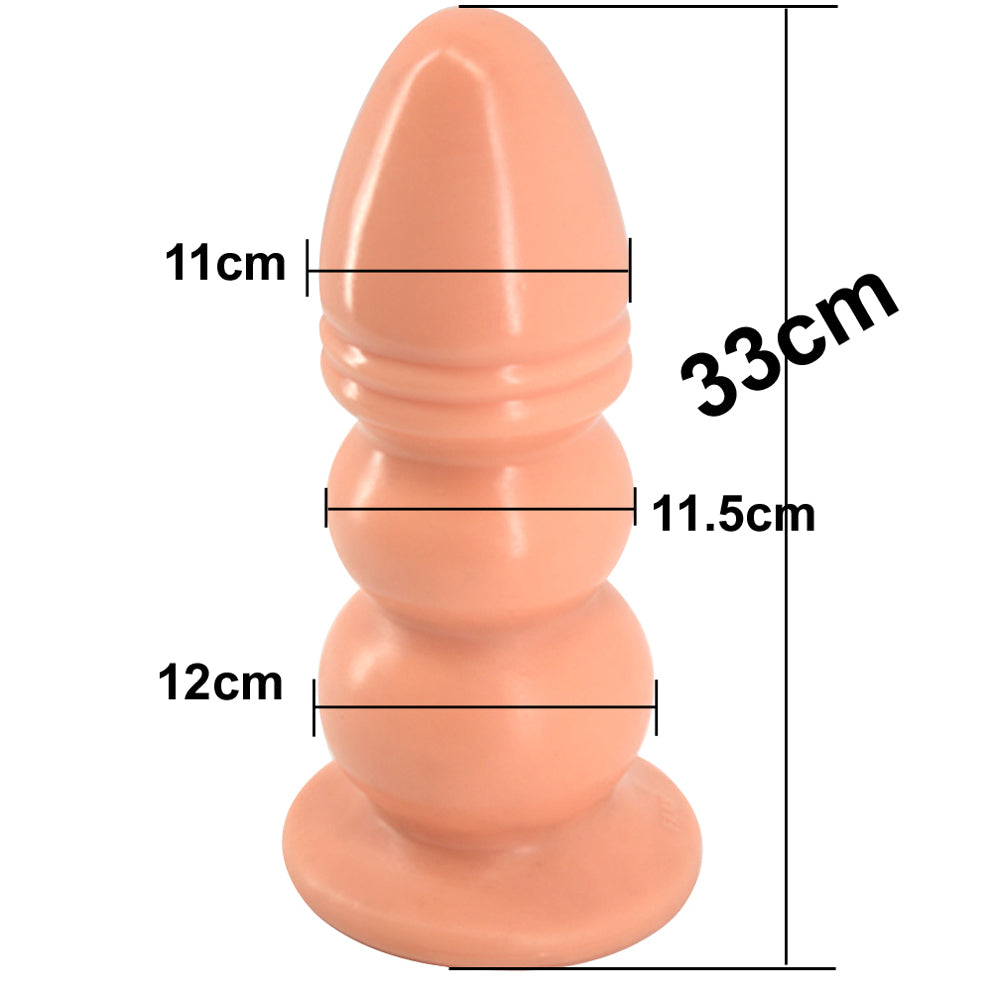 House Of Dasein Huge Anal Plug - Flesh Color, 33cm