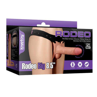 Lovetoy Rodeo Hollow Strap-On Set - 8.5 Inch Realistic Dildo