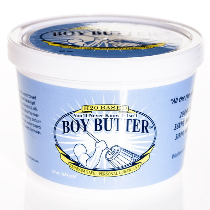 Boy Butter H2O Water-Based Lubricant - 16 Oz