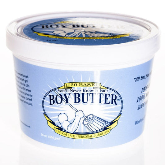 Boy Butter H2O Water-Based Lubricant - 16 Oz