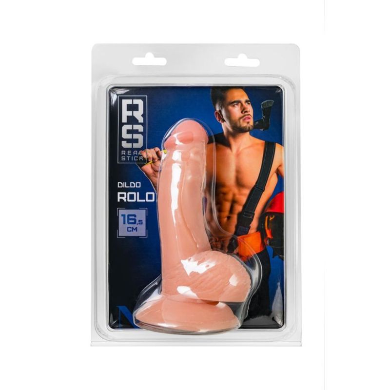 Realstick Realistic Nude Dildo with Suction Cup - 17cm