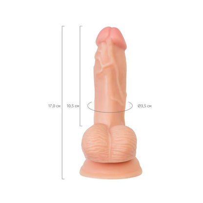 Realstick Realistic Nude Dildo with Suction Cup - 17cm
