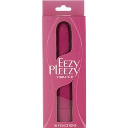 Eezy Pleezy 10 Speed 18Cm Bullet Vibrator Pink - Body-Safe Design