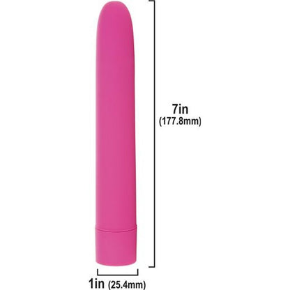 Eezy Pleezy 10 Speed 18Cm Bullet Vibrator Pink - Body-Safe Design