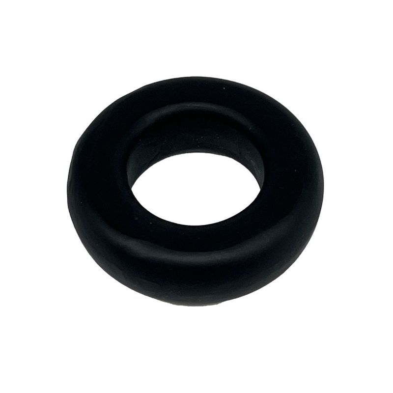 Bufu Ring Black - Soft Stretchy TPR for Enhanced Pleasure