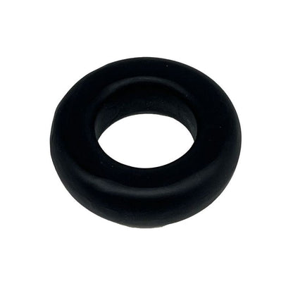 Bufu Ring Black - Soft Stretchy TPR for Enhanced Pleasure